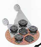 CH-105 ROTATING TABLE SHOT BLASTING M/C